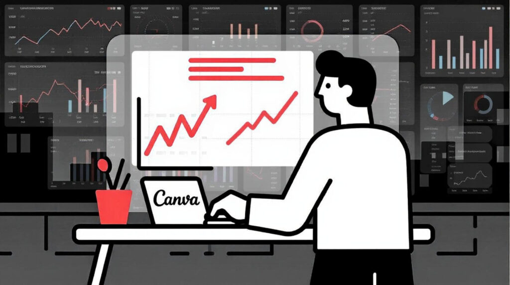 Ideas for data visualization in AI for annual reports.